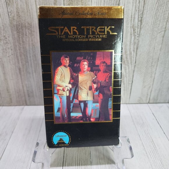 Star Trek: The Motion Picture Special Longer Version Collectors Series VHS 1986 - Picture 1 of 7